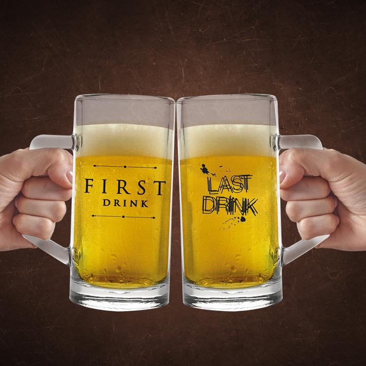 Produktbild Mad Monkey - First Drink/Last Drink Trinkgläser (0.50 l, 1 x)