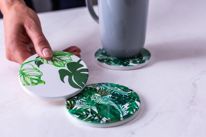 Actual product image Cricut Coaster