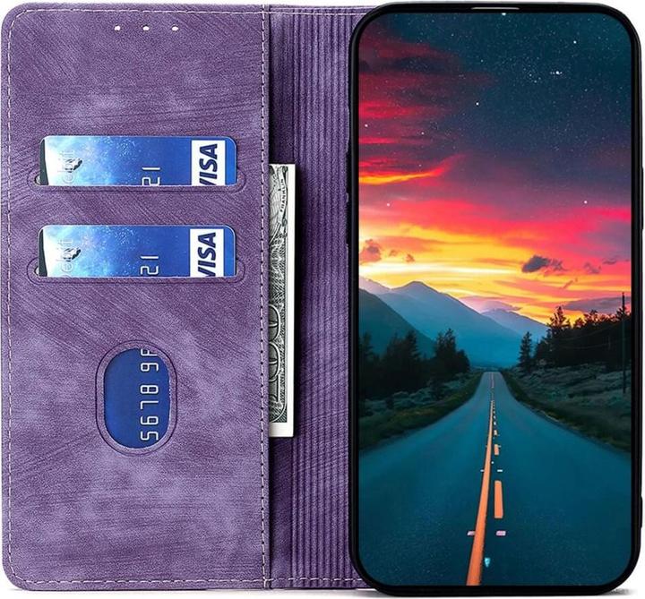 Actual product image Cover-Discount iPhone 15 Pro Max - Case with RFID Blocker purple (Apple iPhone 15 Pro Max)