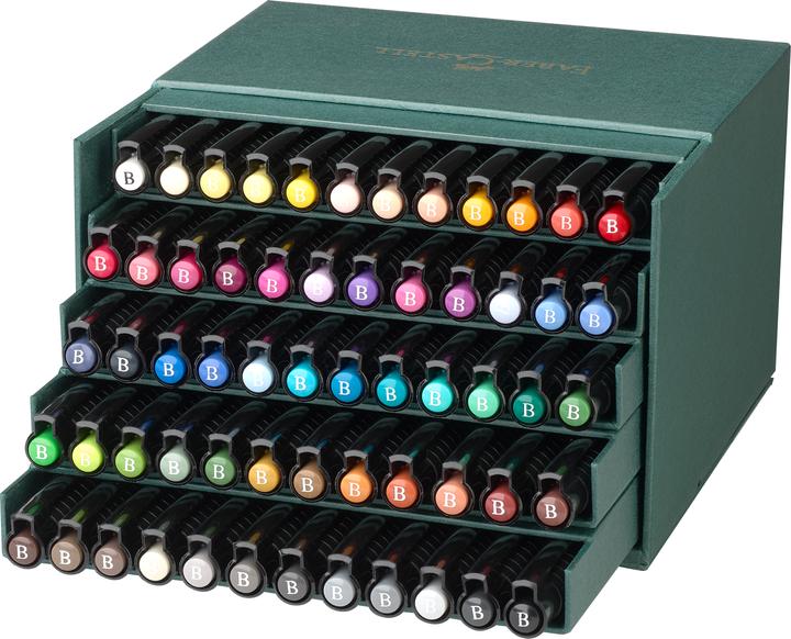 Immagine prodotto Faber-Castell Pennello Pitt Artist Pen (Multicolore, 60 x)