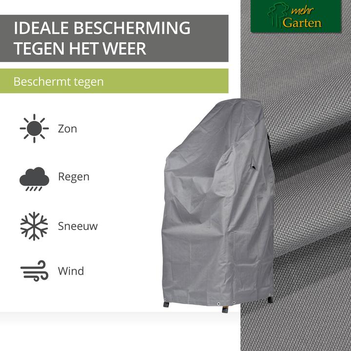 Actual product image Mehr Garten Protect protective cover stacking chair