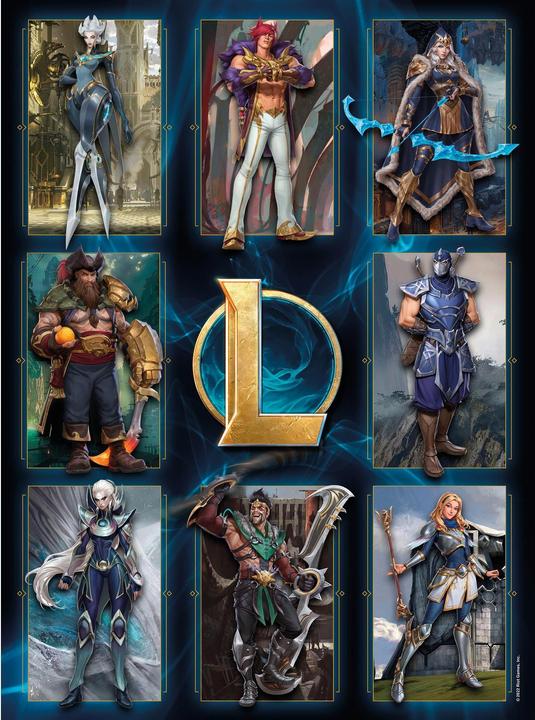 Image du produit Clementoni Puzzle League of Legends 500 pcs. (500 pièces)