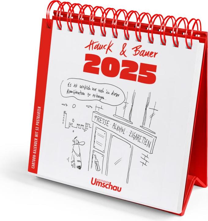 Produktbild Hauck & Bauer Postkartenkalender 2025 (Deutsch)