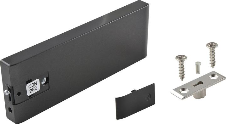 Produktbild Italiana Ferramenta Bremsklappenhalter Link mit Stahlseil U262 Gunmetal schwarz