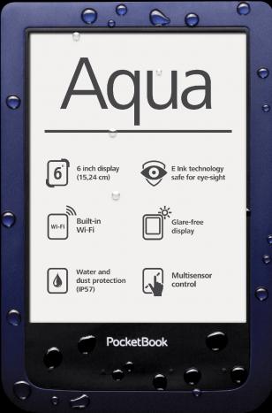 Produktbild PocketBook Aqua (6", 4 GB, Blau)
