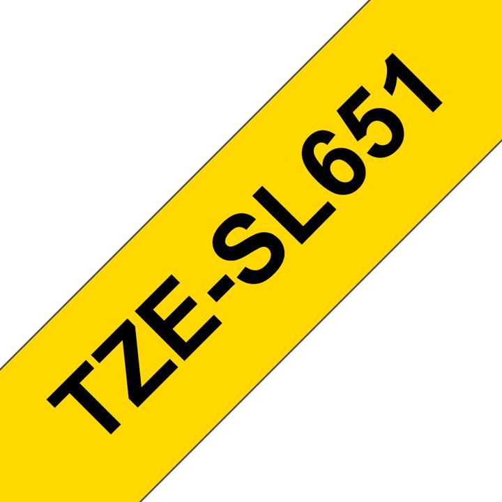 Brother TZe-SL651 (2.40 cm, Gelb)