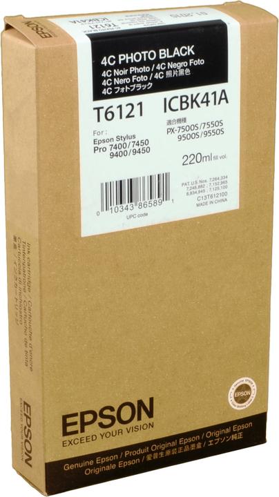 Produktbild Epson T612100 (BK)