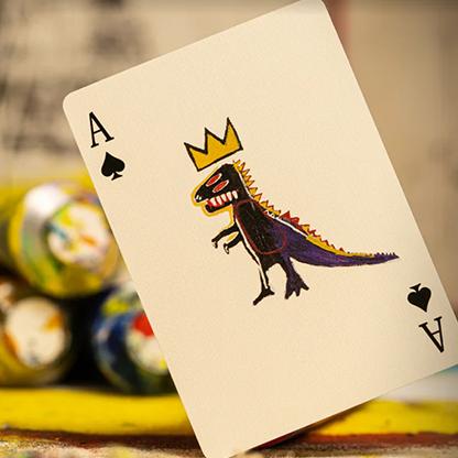 Actual product image Theory11 Basquiat Playing Cards (English)