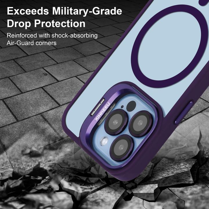 Image du produit Cadorabo Étui pour iPhone 12 PRO MAX compatible Magsafe avec protection de la lentille de l'appareil photo (Apple iPhone 12 Pro Max)