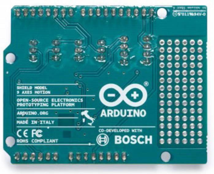 Actual product image Arduino 9 Axes Motion Shield