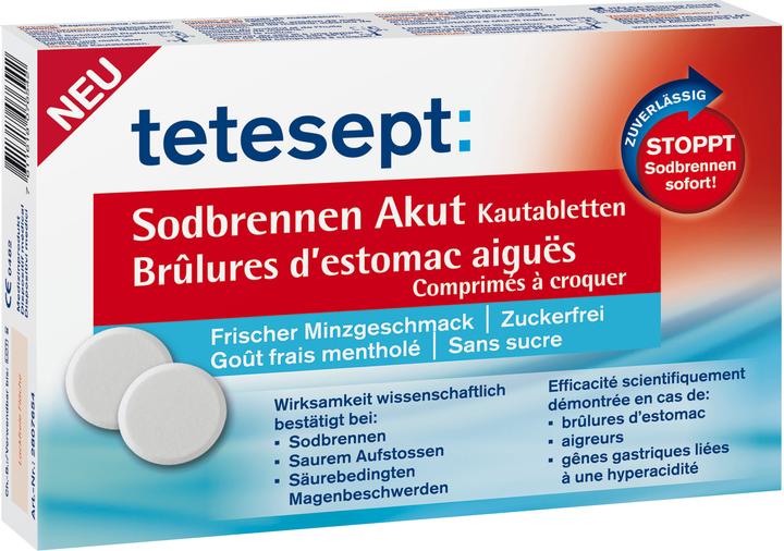 Image du produit Tetesept Sodbrennen (1 pièce(s), 53 g)
