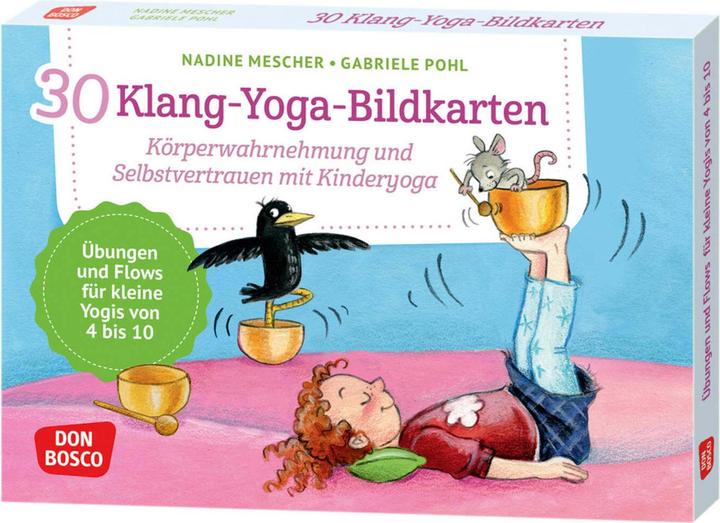Immagine prodotto 30 Klang-Yoga-Bildkarten (Tedesco, Nadine Mescher, 2024)