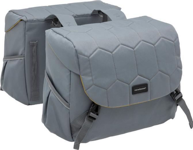 New Looxs Bag Mondi Joy Double Quiltedgrey. (38 l, Luggage carrier bag)