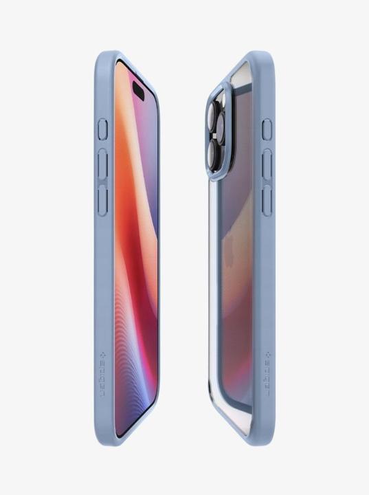 Actual product image Spigen Crystal Hybrid Case iPhone 16 Pro Max Sierra Blue (Apple iPhone 16 Pro Max)