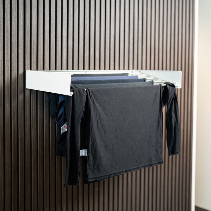 Produktbild Scandinavian Collection Foldable wall-mounted drying rack - 80 x 40 x 9.5 cm