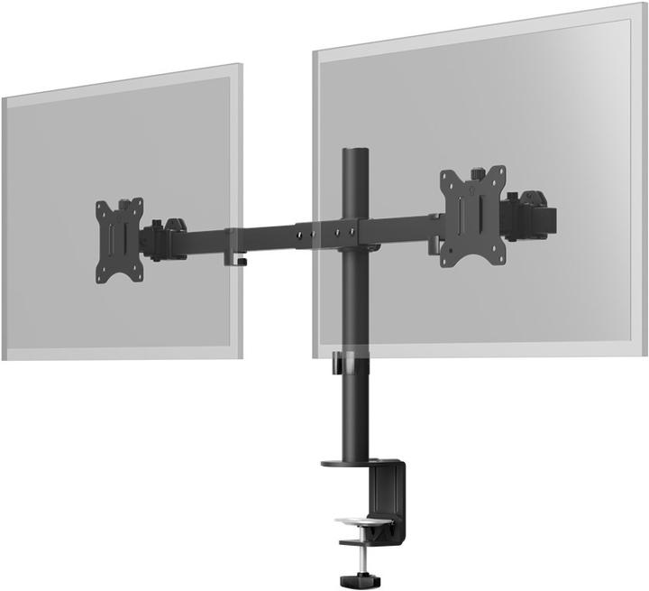 Produktbild Goobay Doppel-Monitorhalterung (Tisch, 32")