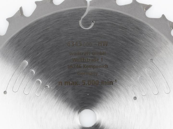Productafbeelding wolfcraft wolfcraft 1 Akku-Kreissägeblatt HM ø150x10 mm
