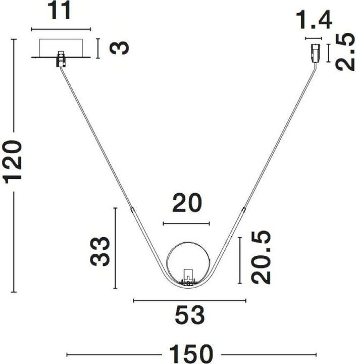 Image du produit Nova Luce Vitton (E27)