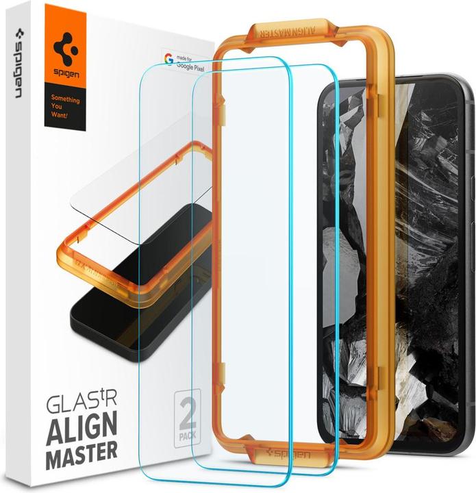 Spigen GLAS.tR Align Master (2 Pezzo/i, Google Pixel 8a)