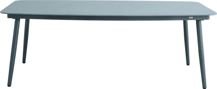 Image du produit MWH Ropero Table de jardin aluminium/pierre 210x105x74x5 cm (105 cm)