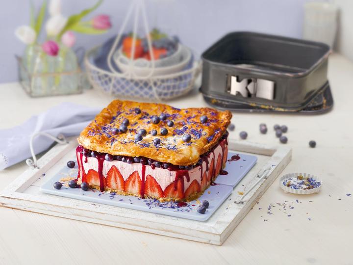 Produktbild Kaiser Springform eckig 24cm Backform LaFormePlus Tiramisu antihaft schnittfest