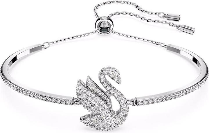Image du produit Swarovski Iconic Swan Bracelet-jonc Cygne Blanc (24 cm, Métal Swarovski)