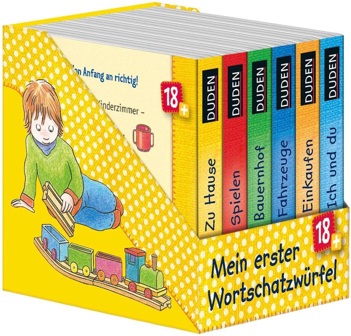 Immagine prodotto Duden: Mein erster Wortschatzwürfel (Tedesco, Katja Schmiedeskamp, 2015)