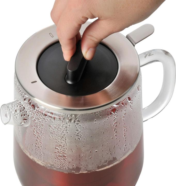 Produktbild WMF Teeset Teekanne mit Stövchen und Siebeinsatz 3tlg Glaskanne 1,3l SensiTea (1.30 l)
