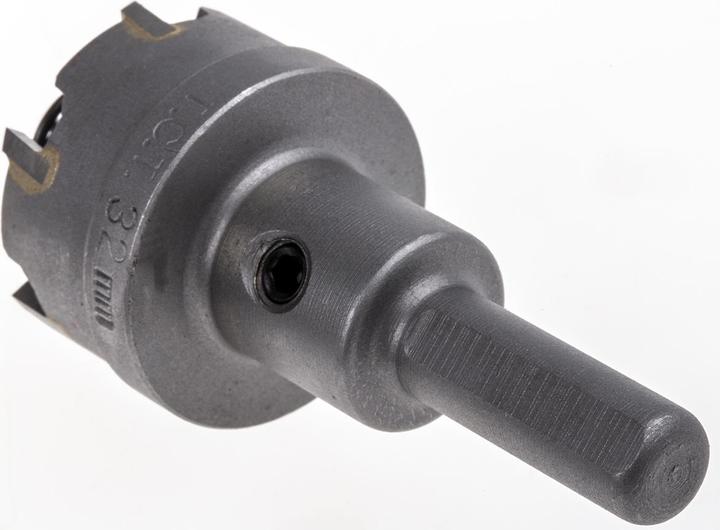 Actual product image Rs Pro Tungsten carbide core drill bit with center drill, Ø 32mm / drilling depth 13mm (32millimetre)