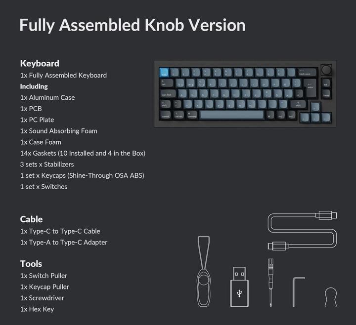 Image du produit Keychron Q2 Pro (CH, Sans fil)