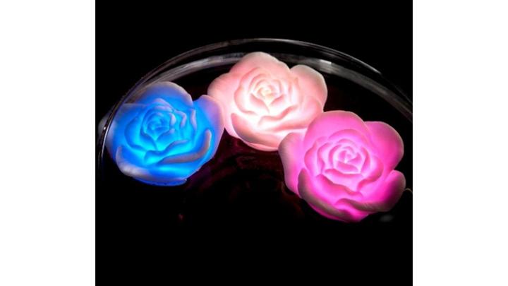 Produktbild TOP Rosen Badelichter