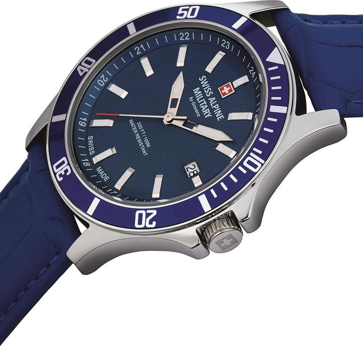 Actual product image Swiss Alpine Military 7022.1535 (Analogue wristwatch, 42 mm)