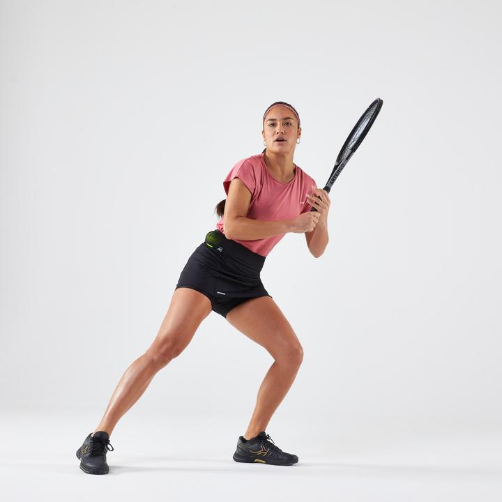 Image du produit Artengo Jupe de tennis femme - TSkirt Dry Hip Ball noir (S)