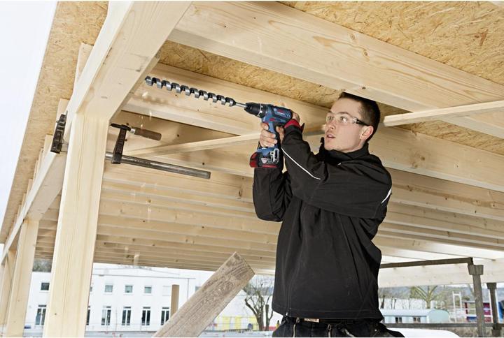 Produktbild Bosch Professional Akku-Bohrschrauber GSR 18V-28, 2 x Akkus GBA 18V, Schnellladegerät GAL 18V-40 (Akkubetrieb)