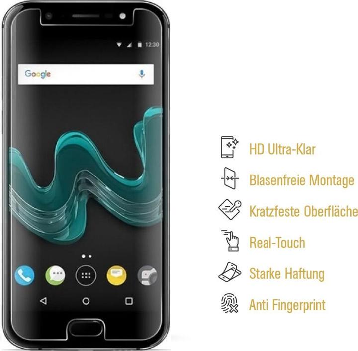 Actual product image Protectorking 4x Panzerfolie Anti-Shock HD Klar (4 Piece, OnePlus 5)