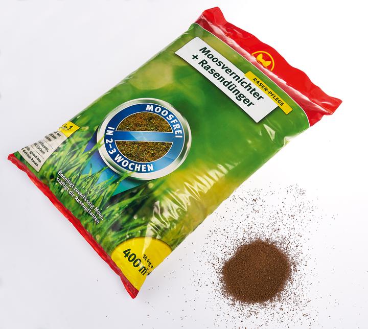 Produktbild Wolf-Garten Moosvernichter und Rasendünger 14 kg 400 m² (14 kg)