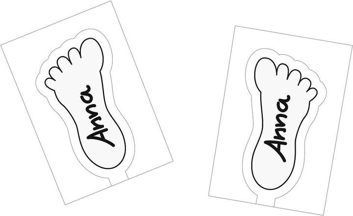 Produktbild Edding Schuhmarker Set 8408 inkl. 10 Etiket (Schwarz, 0.75 mm, 1 x)