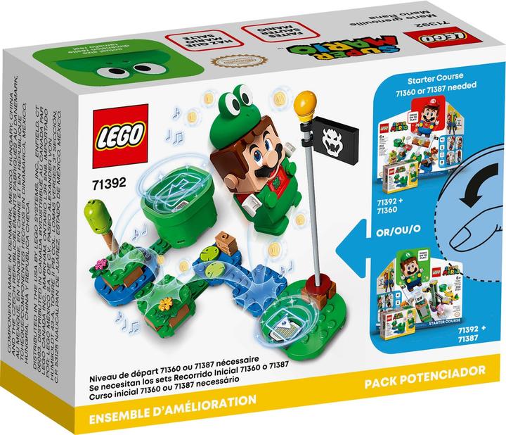 Actual product image LEGO Super Mario 71392 Power Up Pack: Frog Mario (71392, LEGO Super Mario)