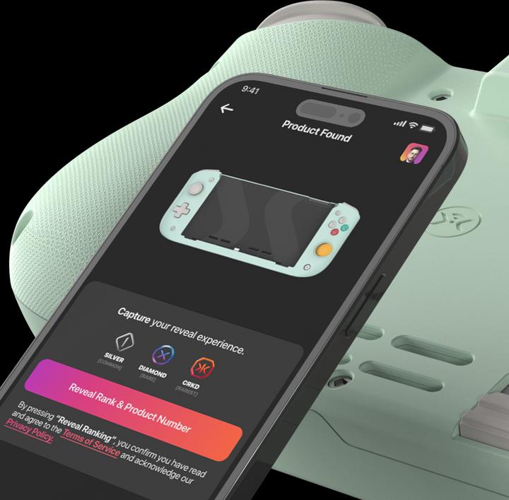Actual product image CRKD Nitro Deck Retro for Switch & OLED Switch Limited Edition (Switch OLED, Switch)