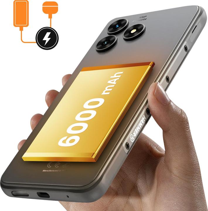Produktbild Myphone Blade Va 5G (128 GB, Schwarz, 6.56", 50 Mpx, 5G)