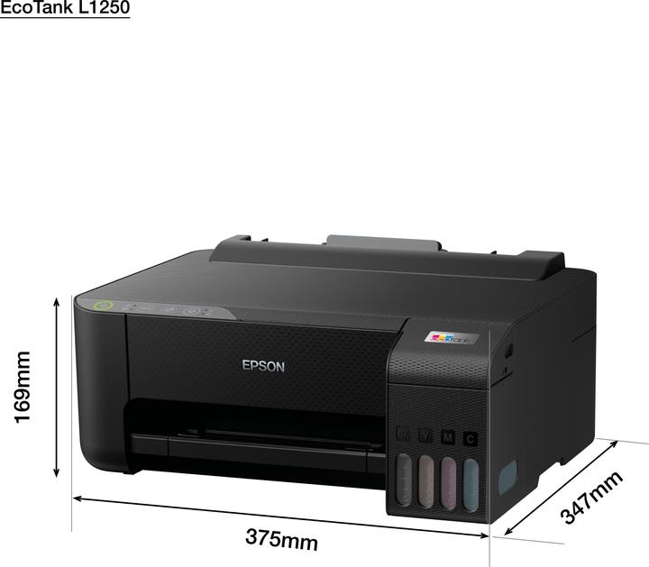 Produktbild Epson L1250 Tintenstrahldrucker Farbe DPI WLAN (Tintenpatrone, Farbe)