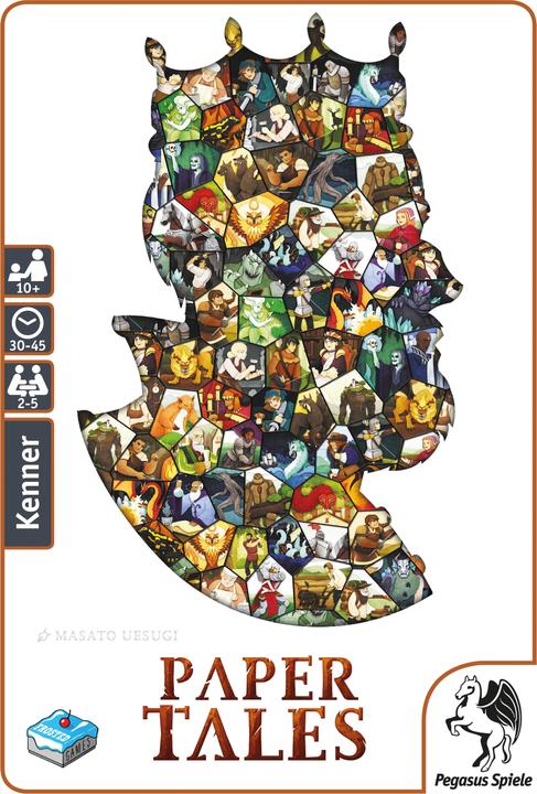 Produktbild Pegasus Paper Tales, d ab 10 Jahren, 2-5 Spieler, Spieldauer 30-45 Min. (Deutsch)