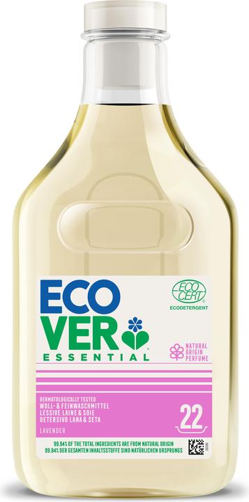 Ecover Essential Lessive pour laine et linge délicat (22 Cycles de lavage, Liquide)