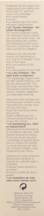 Produktbild Marlies Möller MM Specialists - Volume Anti-Oil Hair Powder (Trockenshampoo)