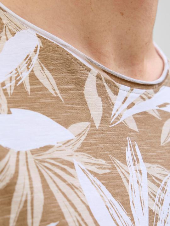 Actual product image Jack & Jones Jjebryan Aop Tee S/S O-Neck Sn (XL)