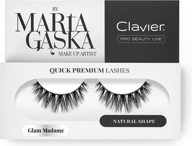 Produktbild Clavier Quick Premium Lashes Eyelashes At Glam Madame 829 (Künstliche Wimpern)