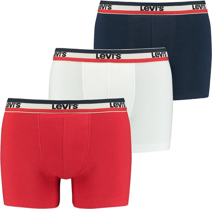 Levis Boxershorts Casual Stretch MEN SPRTSWR LOGO BOXER BRIEF 3P