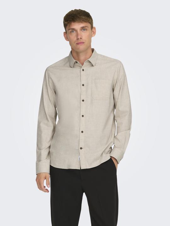 Produktbild Only & Sons Normal geschnitten Hemdkragen Hemd Hemd (XL)