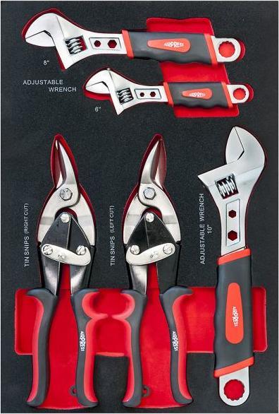 Actual product image Airpress gereedschapswagen 16 load 447 dlg. (447 pieces)