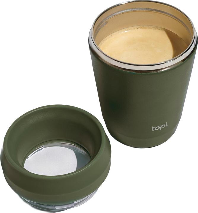 Immagine prodotto Topl To Go Coperchio Brevettato a 360° Acciaio Inossidabile 235 ml Bicchiere (0.24 l)